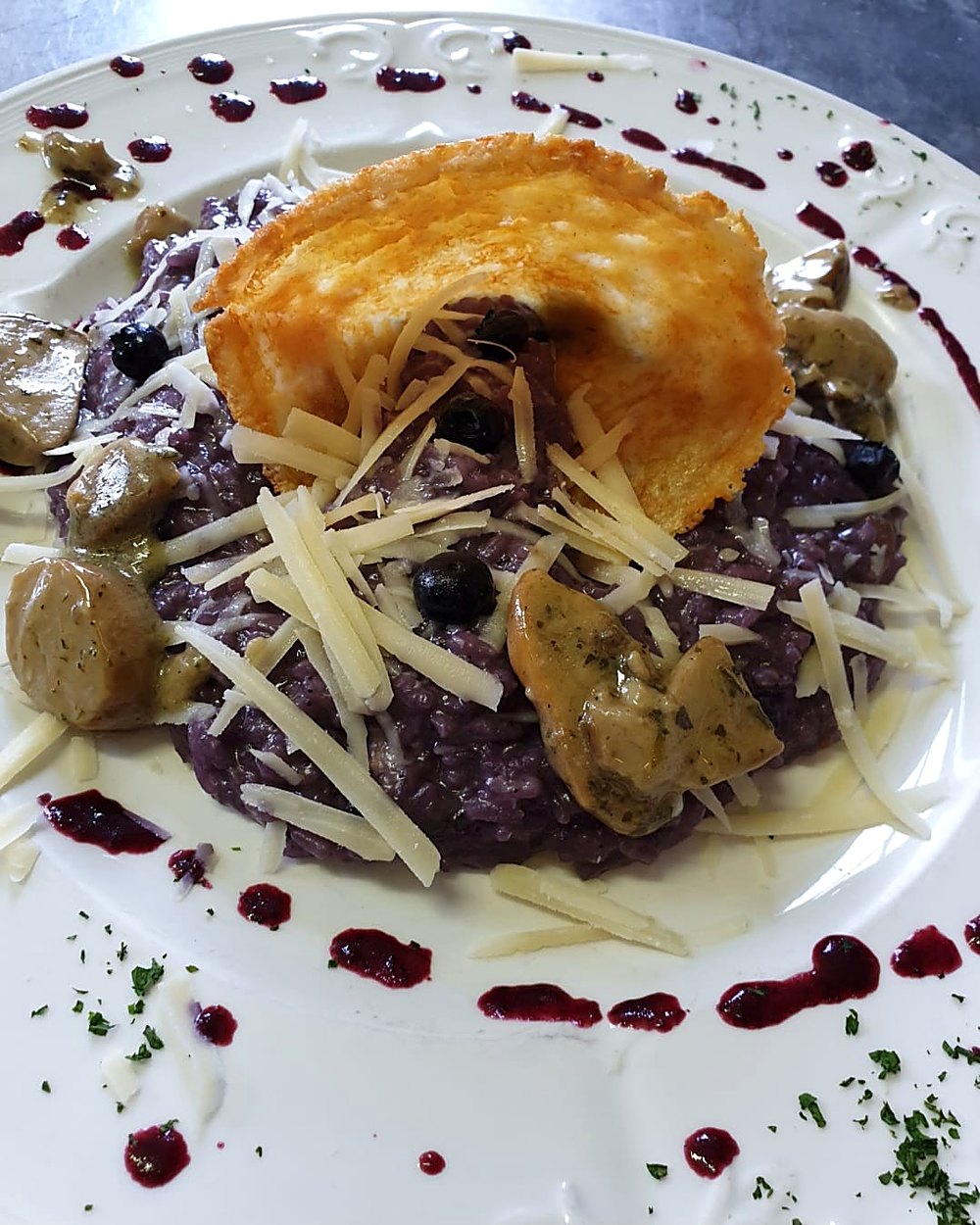 Risotto della tradizione lombarda dell'Osteria del Centenate